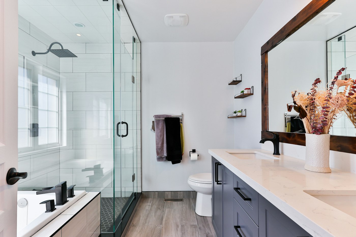 Salle de bain contemporaine