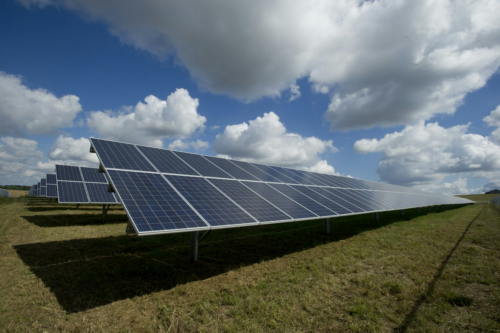Toiture équipée de panneaux photovoltaïques
